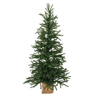 Pine Tree w Burlap Base 5ft - The Fox Decor